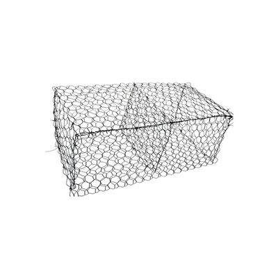 0.5mm PVC 두께 Galfan 합금 젤리화 된 와이어 메시 가비온 바구니