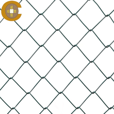 플라스틱 코팅을 가진 가연 철 연쇄 링크 울타리  Mesh