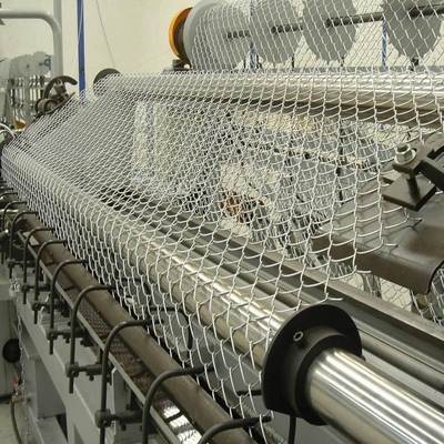 정원 울타리를 위한 PVC 코팅을 가진 진료 철 철 철 실 체인 링크  Mesh