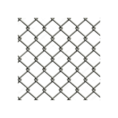 50x50 메시 크기 Galfan 합금 체인 링크 울타리 엮은 메시 와이어